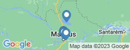 Map of fishing charters in Манаус