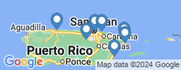 Map of fishing charters in Сан-Хуан