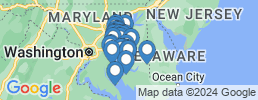 Map of fishing charters in Royal Oak