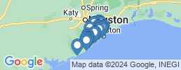 Map of fishing charters in Oyster Creek