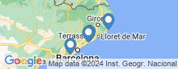 Map of fishing charters in Ареньс-де-Мар, Барселона