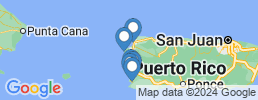 Map of fishing charters in Boquerón