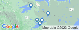 Map of fishing charters in Северо-западные территории