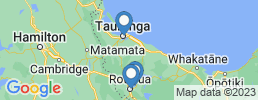 Map of fishing charters in Тауранга