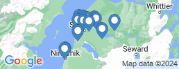 Map of fishing charters in Кенай