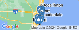 Map of fishing charters in Норт-Майами-Бич