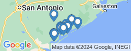 Map of fishing charters in Порт Lavaca