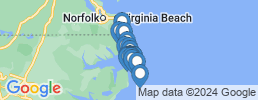 Map of fishing charters in Китти-Хок