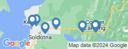 Map of fishing charters in Кенай (река)
