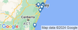 Map of fishing charters in Новый Южный Уэльс