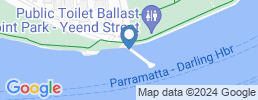 Map of fishing charters in Сидней-Харбор