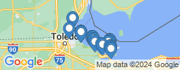 Map of fishing charters in Elmore
