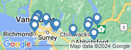 Map of fishing charters in Abbotsford