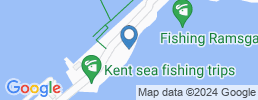 Map of fishing charters in Ramsgate Royal Harbour