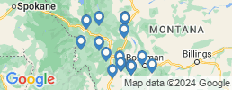 Map of fishing charters in Монтана