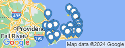 Map of fishing charters in Деннис
